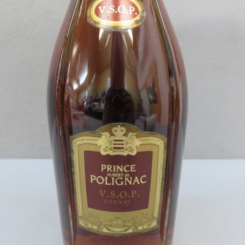 1A15★レア！Prince de Hubert プリンス ユベール ド ポリニャック VSOP スリムボトル 700ml 40％ 3/22★A