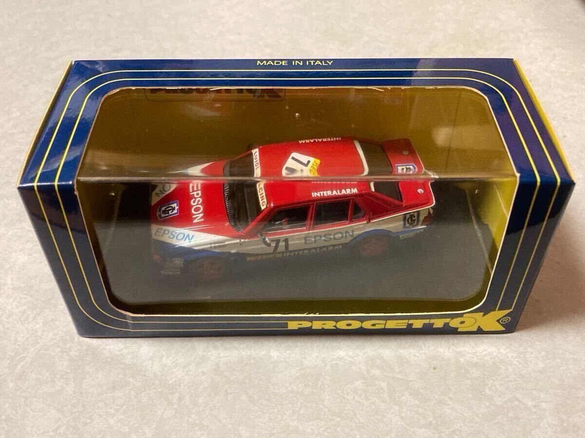 ProgettoK 1/43 AlfaRomeo 75 evoluzuone SPA 1987 アルファロメオ EVO エボ プロゲットK
