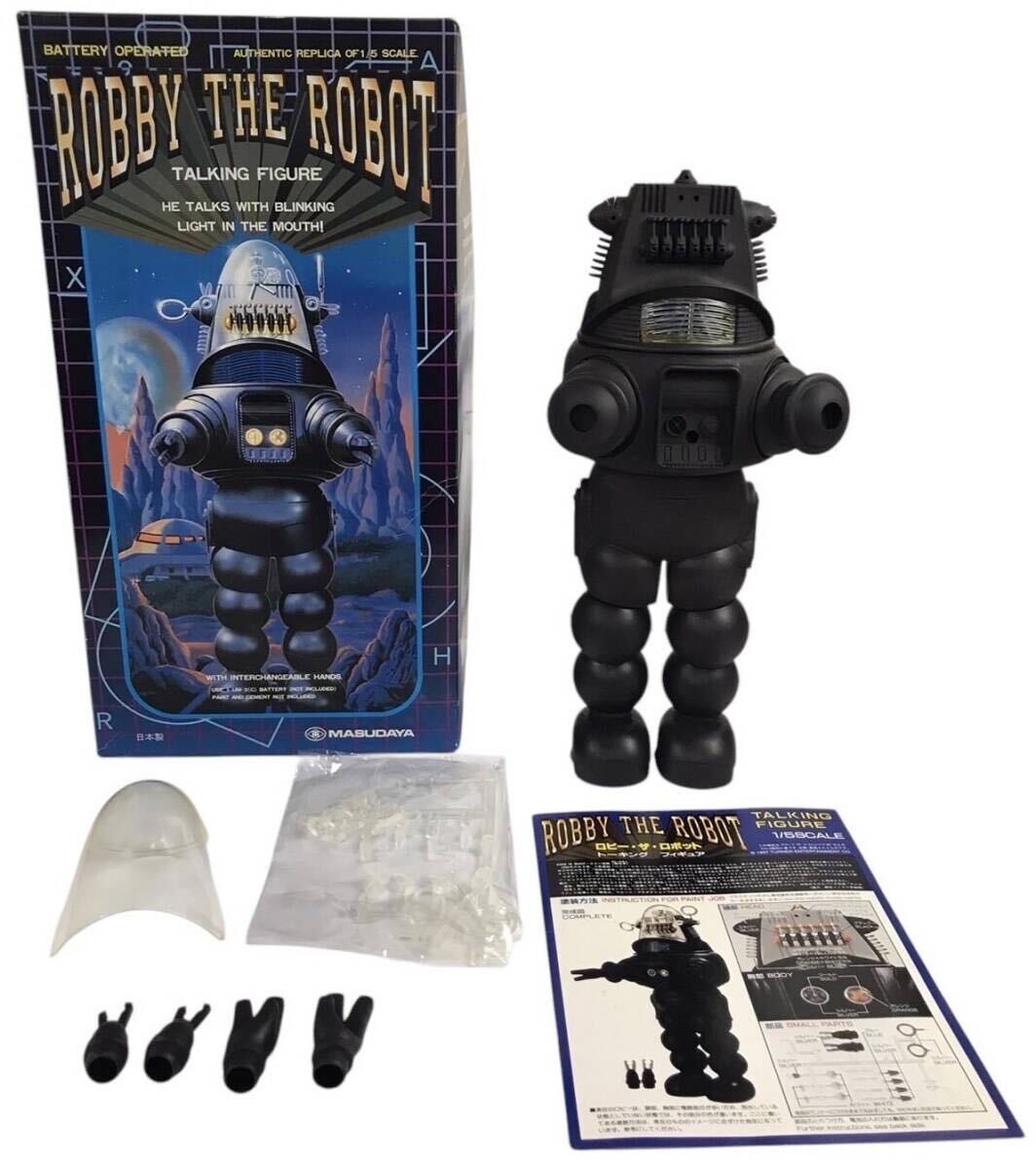 HFD1603 ★現状品★ 1/5 マスダヤ ロビーザロボット トーキングフィギュア