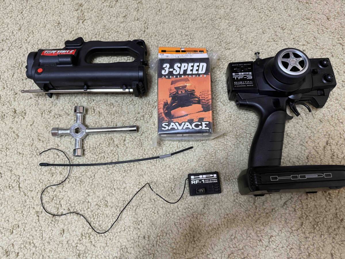 HPI SAVAGE X 1/8 サベージX F4.1 GP エンジン(完成品(エンジン HPI SAVAGE X 1/8 サベージX F4.1 GP エンジン(完成品(エンジン