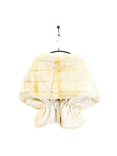 ot0382 ○送料無料 新品 Dorry Doll ドリードール レディース 鍵ホック付 ストール サイズ38 ベージュ パーティー 秋冬 定価7,900円_画像1