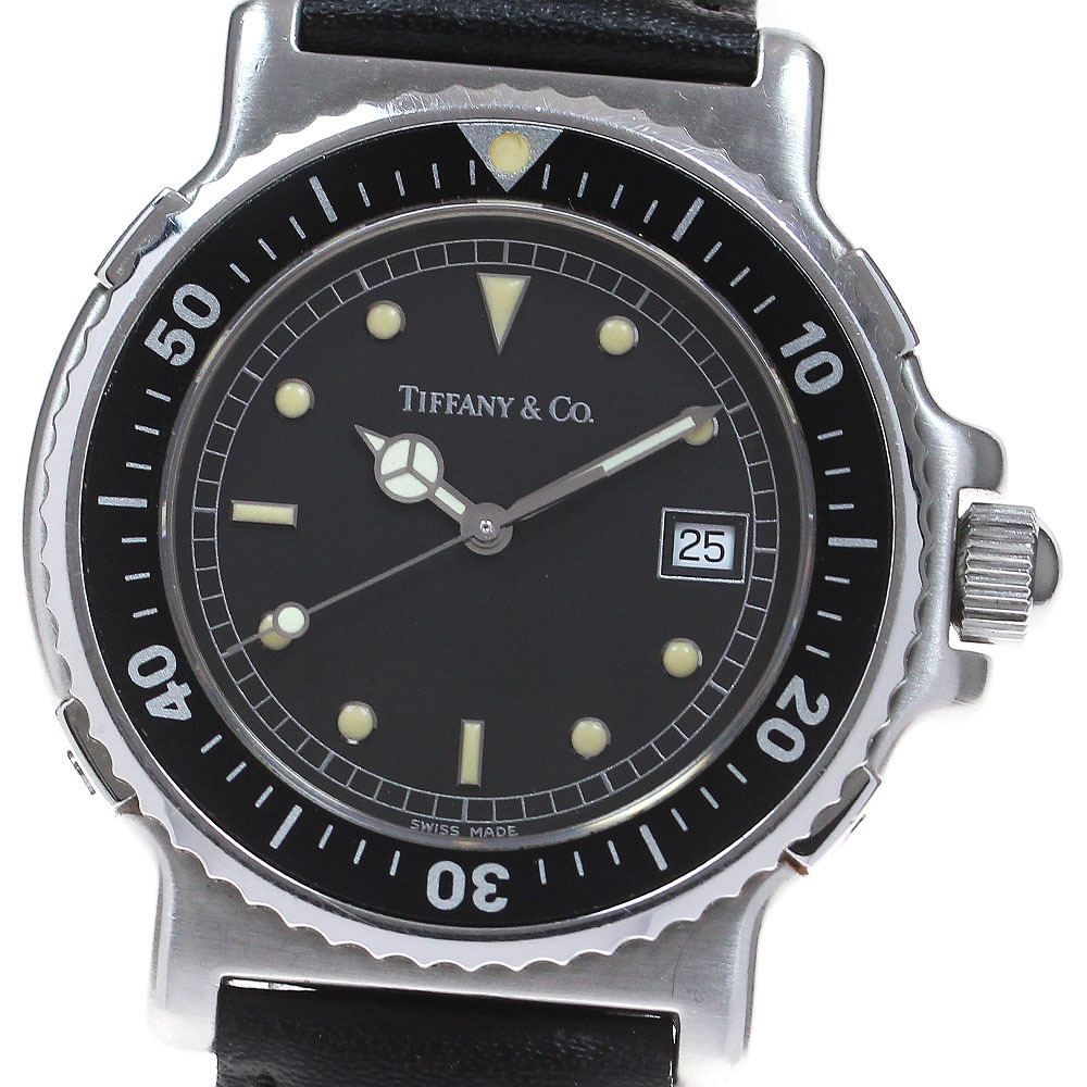 ティファニー TIFFANY&Co. M0711 ダイバー デイト クォーツ メンズ _837017