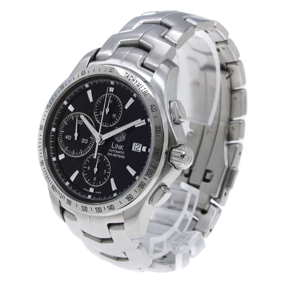 タグホイヤー TAG HEUER CJF2110.BA0594 リンク クロノグラフ デイト 自動巻き メンズ 保証書付き_844831【ev10】