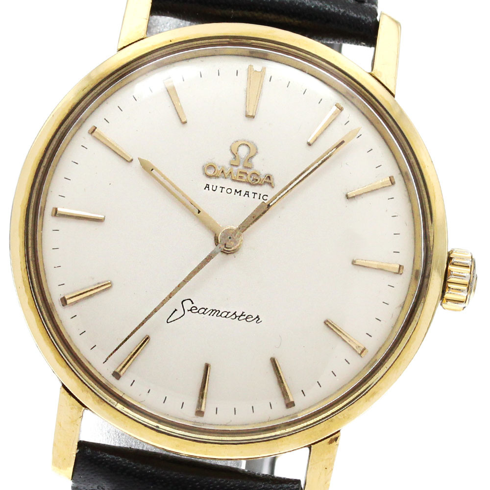 オメガ OMEGA シーマスター K18YG 自動(dòng)巻き メンズ _848708