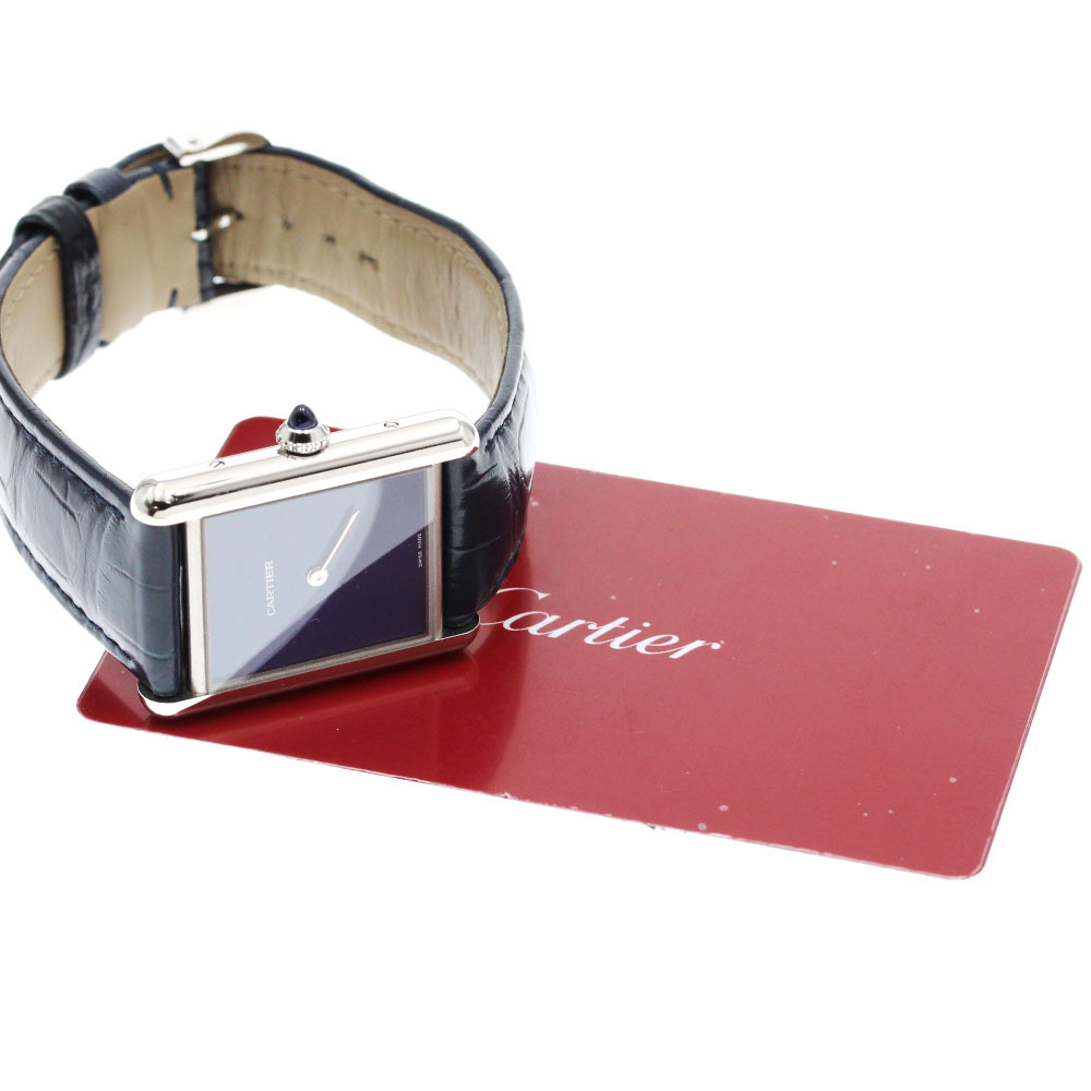 カルティエ CARTIER WSTA0055 タンクマストLM クォーツ ボーイズ 良品 保証書付き_849459