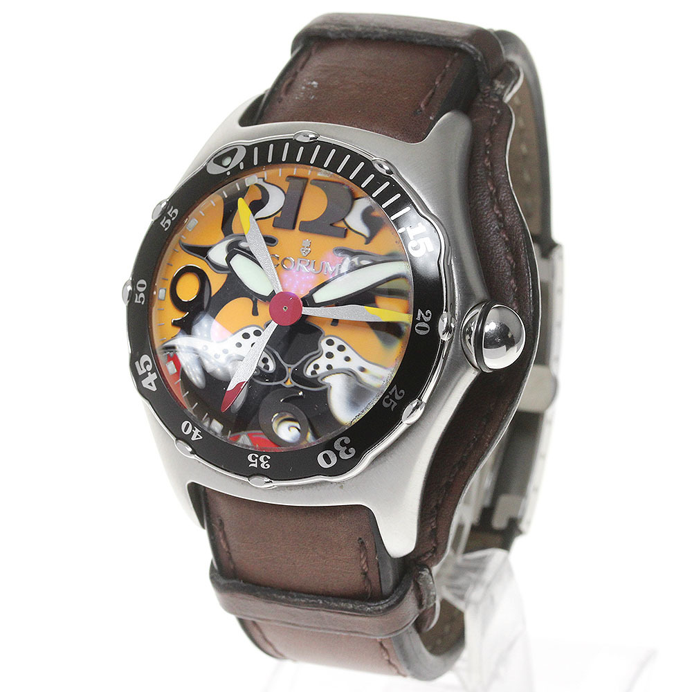  Corum CORUM 82.180.20 Bubble большой b Bomber Tiger Date самозаводящиеся часы мужской _845915