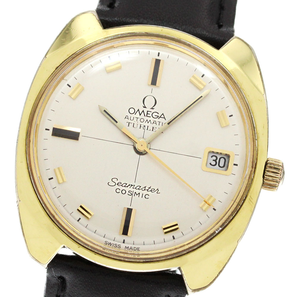  Omega OMEGA TURLER Seamaster cosmic Date самозаводящиеся часы мужской _842162
