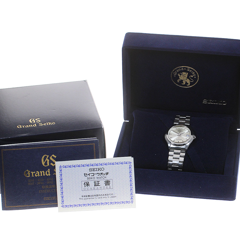  Junk Seiko SEIKO SBGX005/9F62-0A10 Grand Seiko Date quartz men's box * written guarantee attaching ._838108