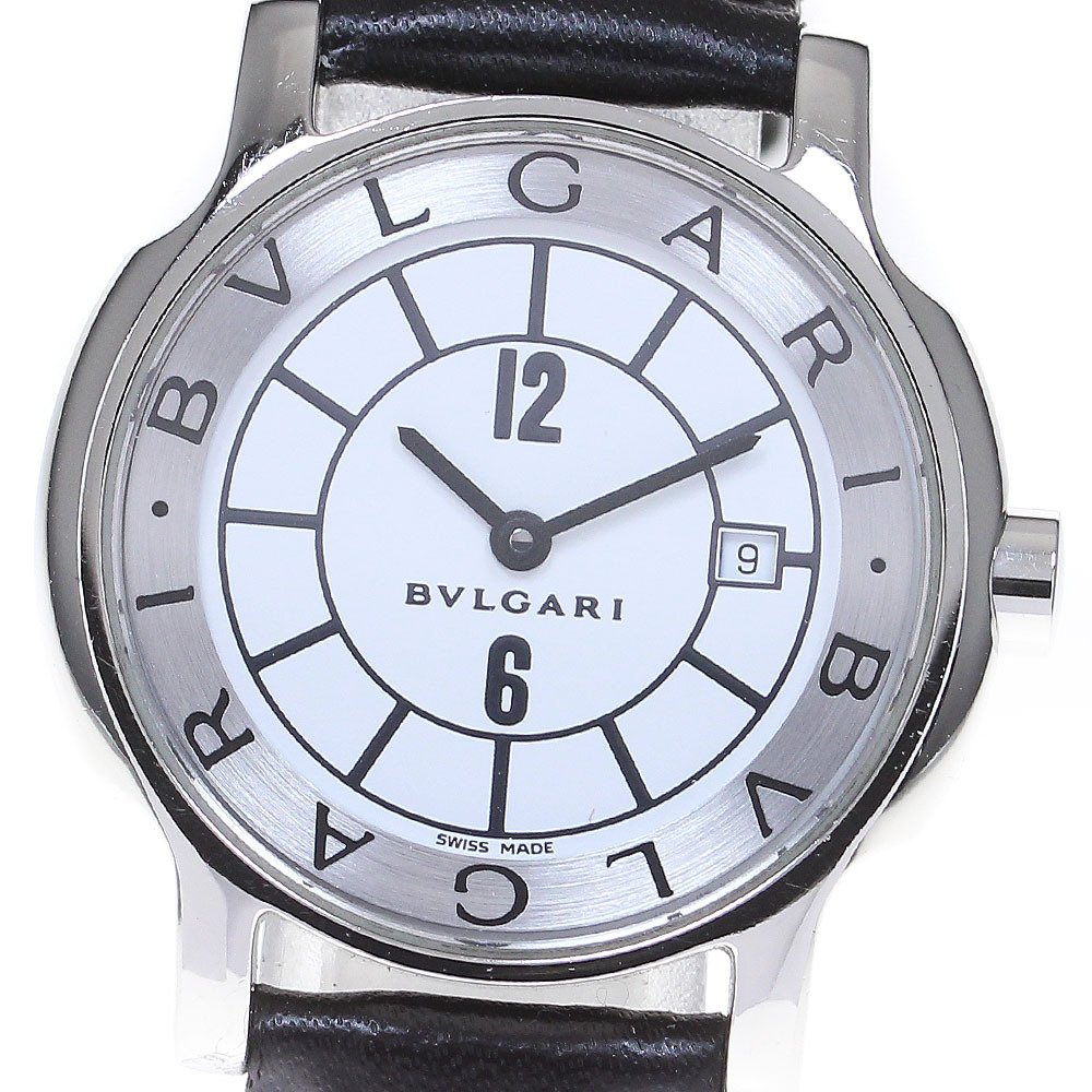 ブルガリ BVLGARI ST29S ソロテンポ デイト クォーツ レディース _850010_画像1