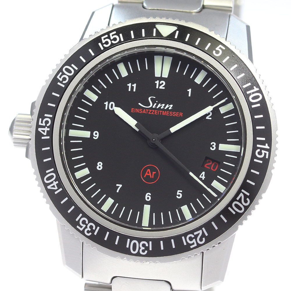 ジン Sinn 603.EZM-3 デイト 自動巻き メンズ 保証書付き_860356
