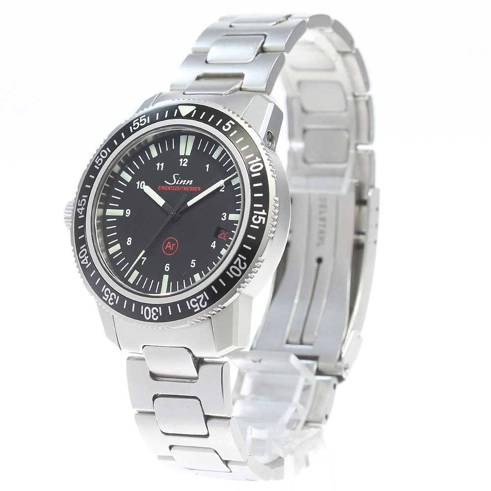 ジン Sinn 603.EZM-3 デイト 自動巻き メンズ 保証書付き_860356