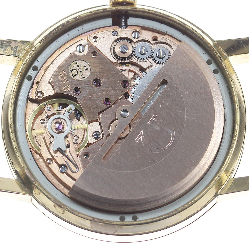 オメガ OMEGA 166.0202 シーマスター デイト cal.1010 自動巻き メンズ _843934【ev10】