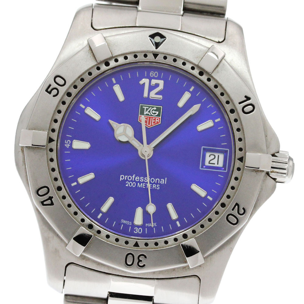!_ TAG Heuer TAG HEUER WK1116-0 Professional 200M Date кварц мужской _844379