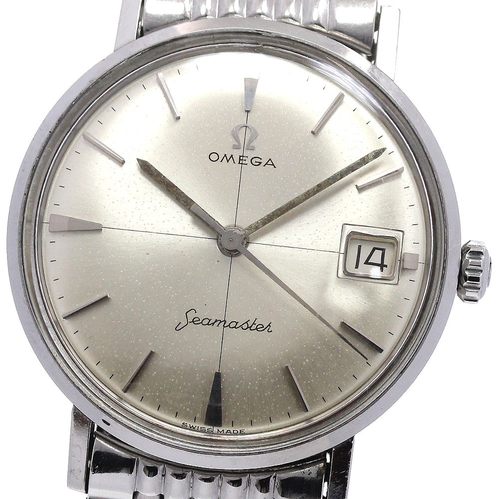  Omega OMEGA Seamaster Date рис браслет механический завод мужской _863056