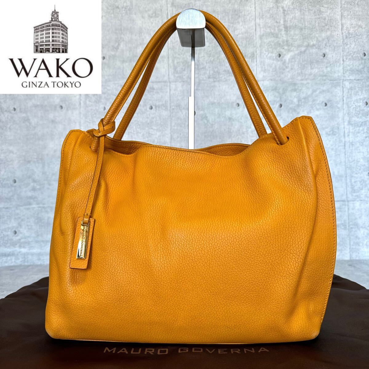 良品 MAURO GOVERNA×WAKO 定価約187,000円 マウロゴヴェルナ 良品 MAURO GOVERNA×WAKO 定価約187,000円 マウロゴヴェルナ