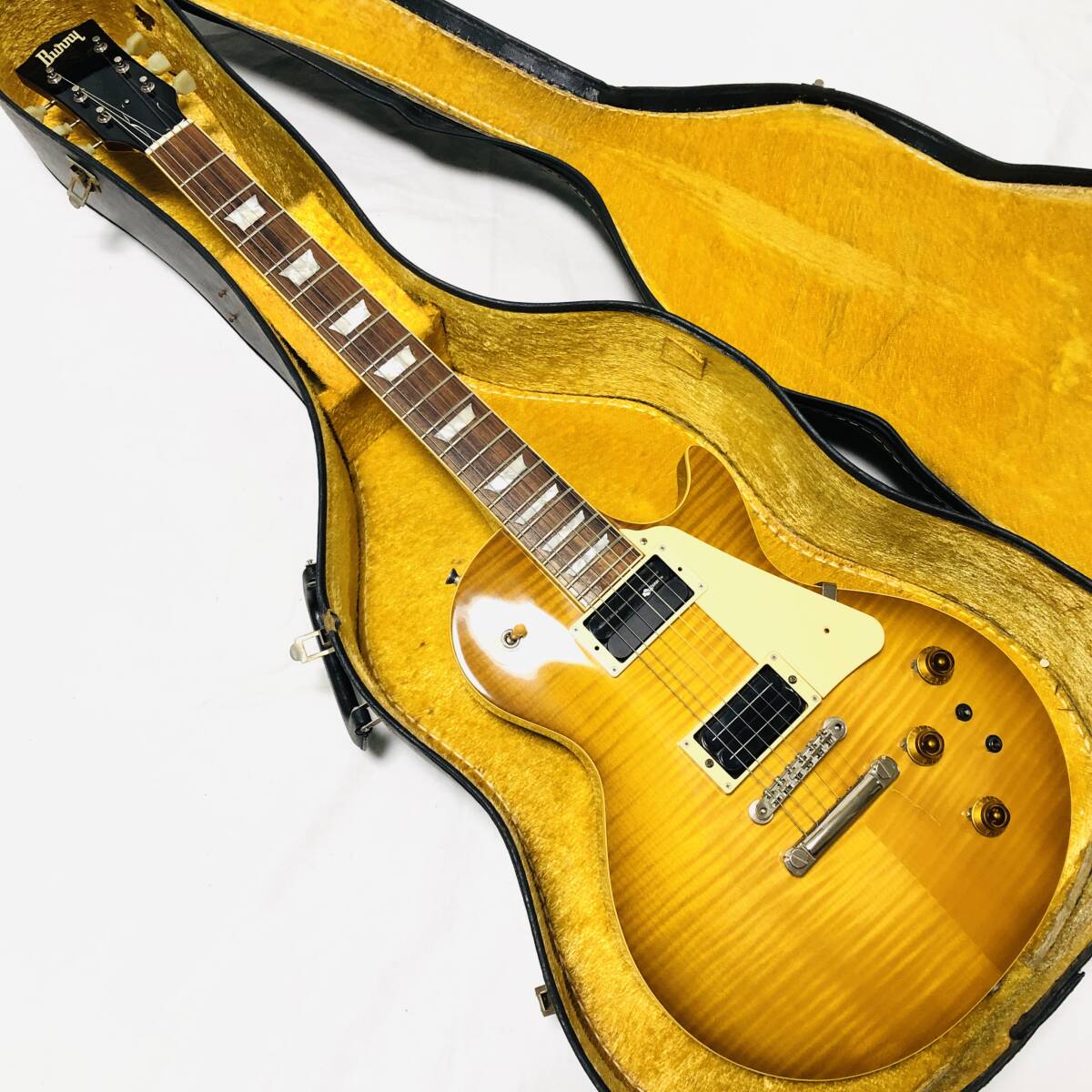限定出品】BURNY【フェルナンデス】LPタイプ サスティナー付き 限定出品】BURNY【フェルナンデス】LPタイプ サスティナー付き