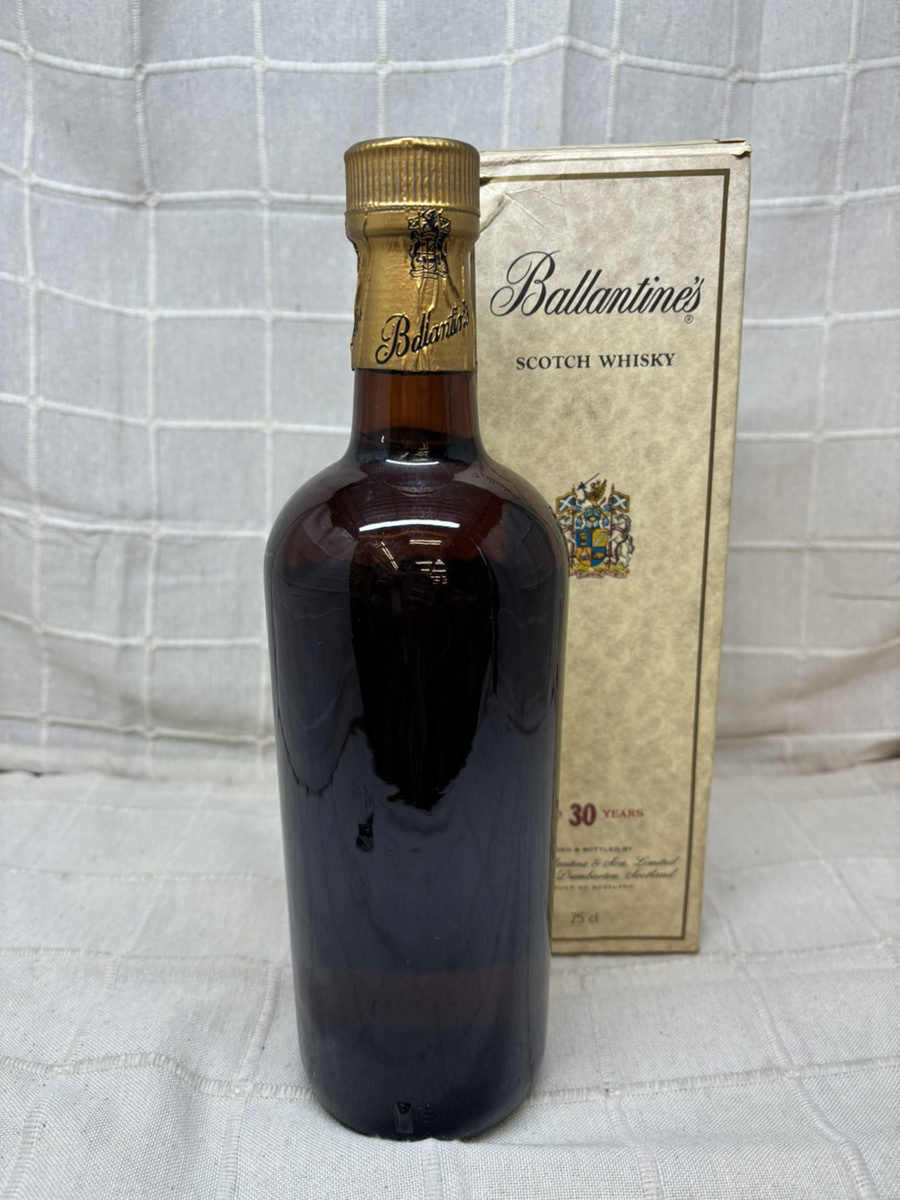 ☆GOL☆バランタイン30年 箱付き スコッチウイスキー BALLANTINE