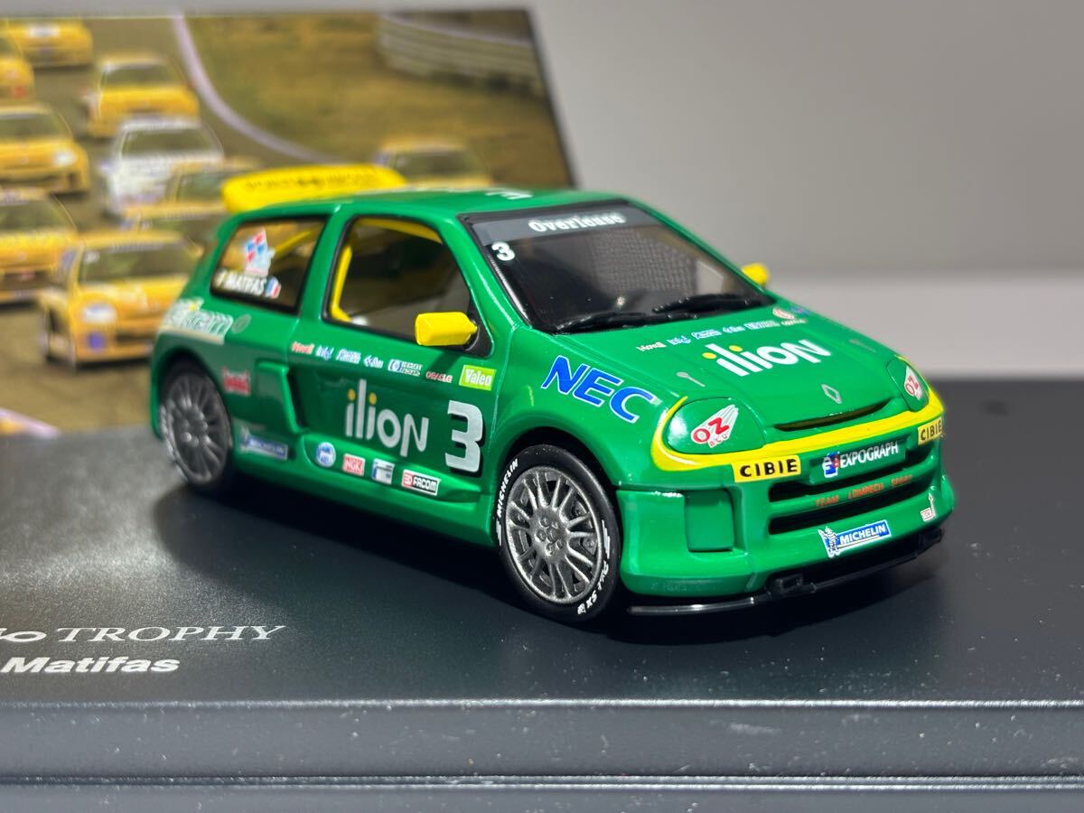 1/43 ルノースポール クリオ トロフィー ＂ILION＂ #3-F. Matias