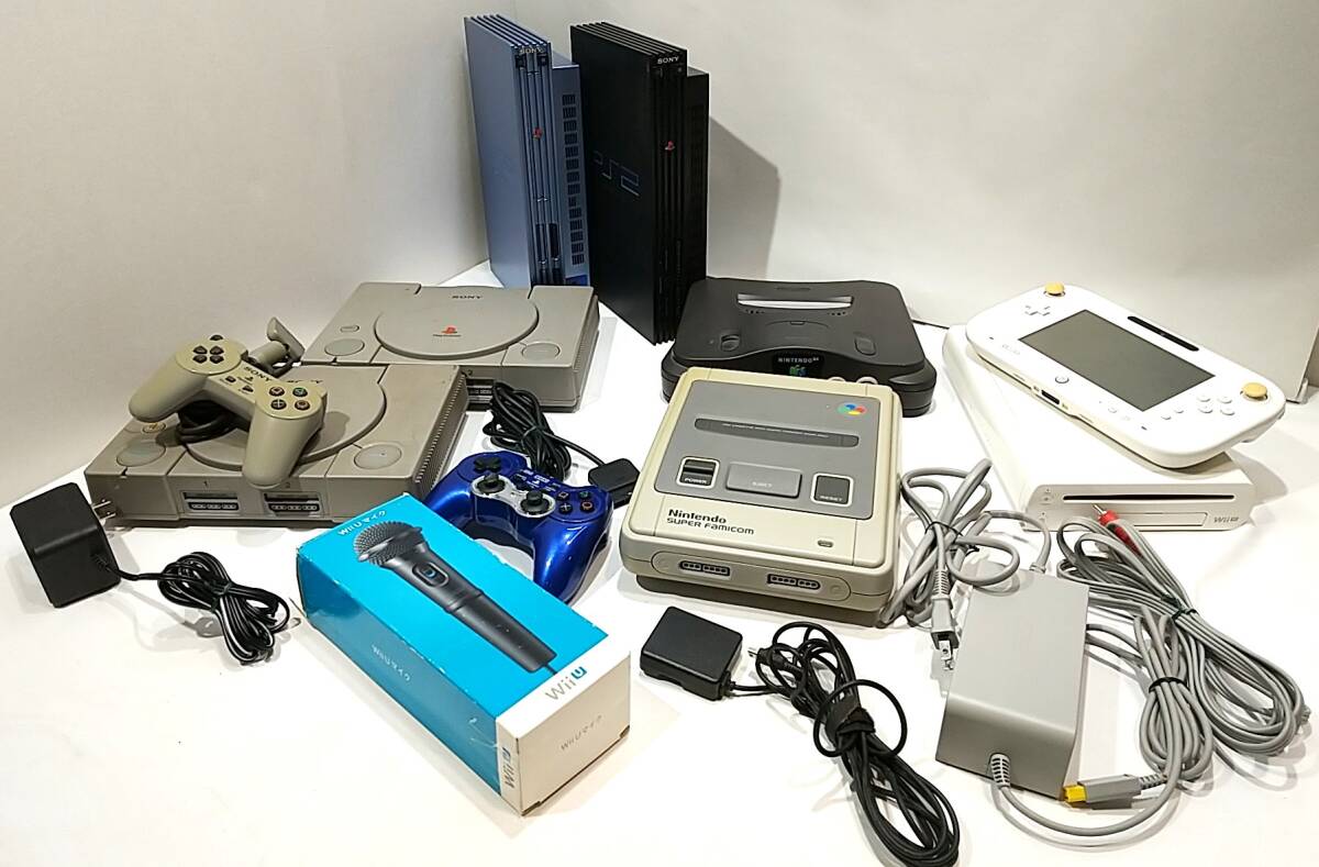 ジャンク品/120】ゲーム機 まとめ セット PS2 PS WiiU N64 SFC WiiUマイク 本体 ジャンク 任天堂 Nintendo SONY ソニー【24-0007】(本体)|売買されたオークション情報、Yahoo!オークション(旧ヤフオク!) の商品情報をアーカイブ公開 - オークファン(aucfan.com) ジャンク品/120】ゲーム機 まとめ セット PS2 PS WiiU N64 SFC WiiUマイク 本体 ジャンク 任天堂 Nintendo SONY ソニー【24-0007】(本体)|売買されたオークション情報、Yahoo!オークション(旧ヤフオク!) の商品情報をアーカイブ公開 - オークファン(aucfan.com)