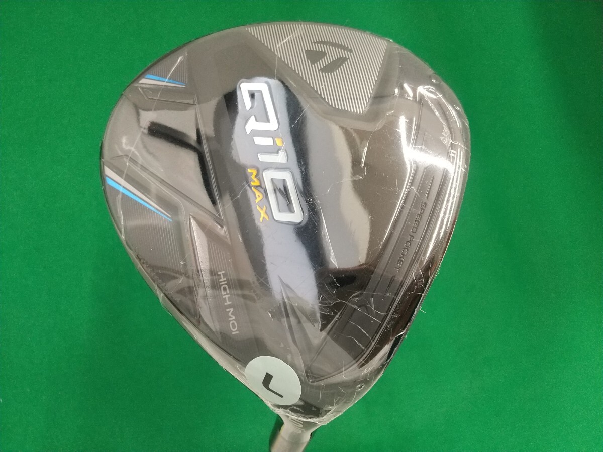 【05】【5W】【即決価格】【新品】【レディス】テーラーメイド Qi10 MAX(2024)/5W(19度)/ELDIO TM40/フレックス L/レディス 右