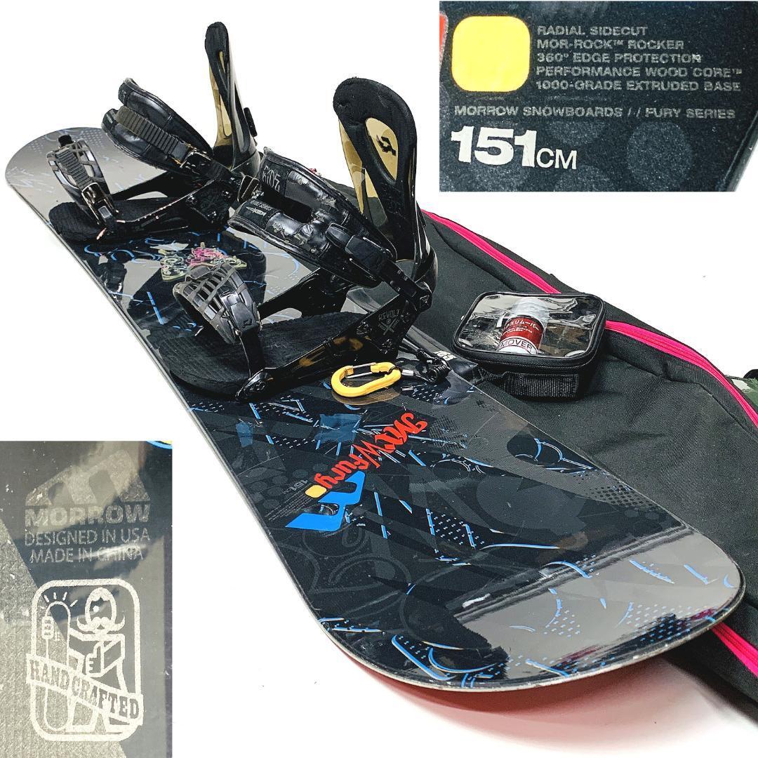 高評価アイテム Bibian モロースノーボード151cm fury MrW MORROW 比比昂- 150cm-155cm未満