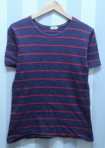2-9894A/WAREHOUSE DUCK DIGGER 4087 半袖ボーダーTシャツ ウエアハウス 送料200円