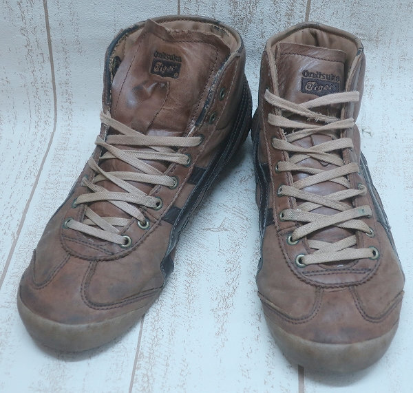 5-2250/Onitsuka Tiger THL7Q0 メキシコミッドランナー オニツカタイガー 24.5cm