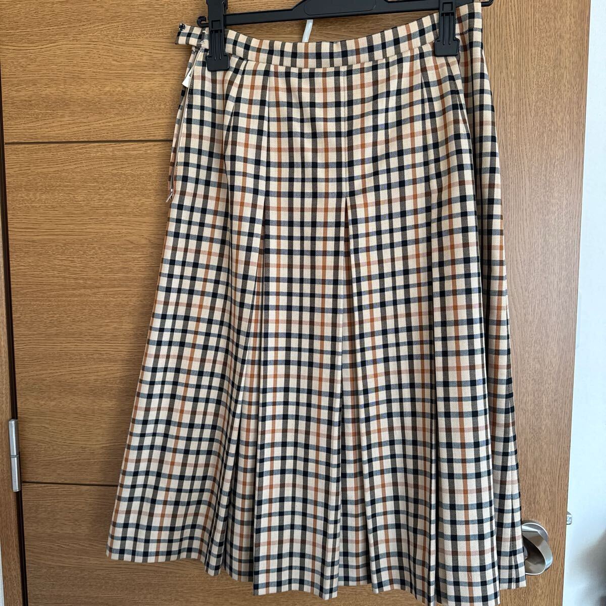 ダックスDAKSLENGLAND スカート チェック柄サイズ ウエスト 72 ヒツ 96 72-96 _画像1