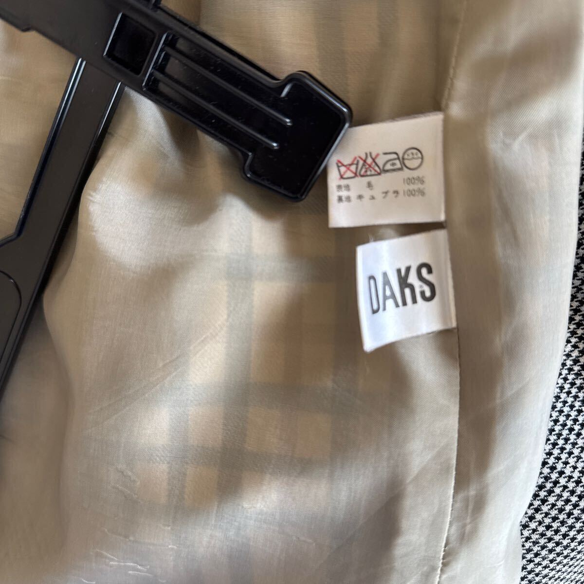 ダックスDAKSLENGLAND スカート チェック柄サイズ ウエスト 72 ヒツ 96 72-96 _画像6