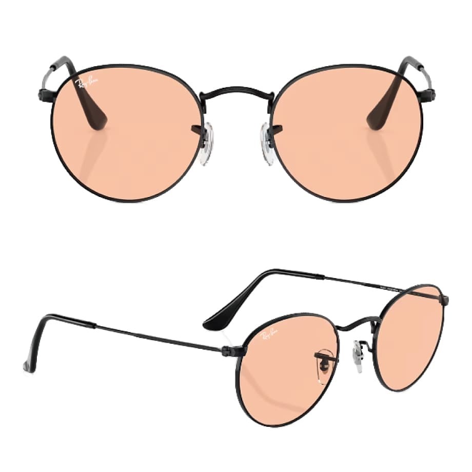 レイバン サングラス ラウンドメタル Ray-Ban ROUNDMETAL RB3447 002/4B 50