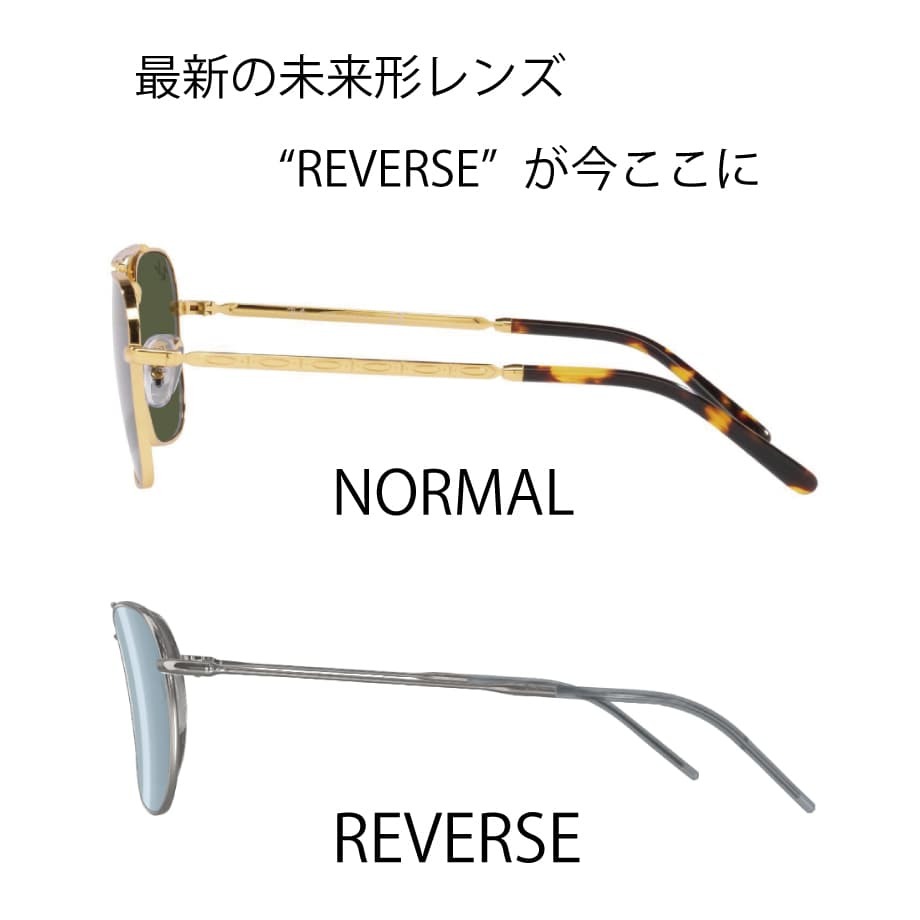 レイバン サングラス キャラバン リバース Ray-Ban CARAVAN REVERSE RBR0102S 001/VR 58