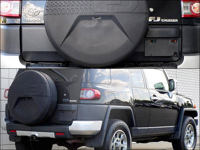 トヨタ　fjクルーザー　ナンバープレートブラケット トヨタ fjクルーザー ナンバープレートブラケット