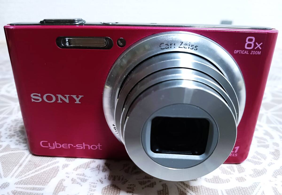 SONY Cyber-shot DSC-W730 コンパクトデジタルカメラ ピンク ジャンク ソニー サイバーショット バッテリー付き
