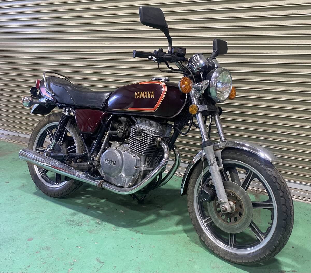 XS400 国内仕様 大八キャスト GX250 GX400 XS250 2U3 書類付 XS400 国内仕様 大八キャスト GX250 GX400 XS250 2U3 書類付