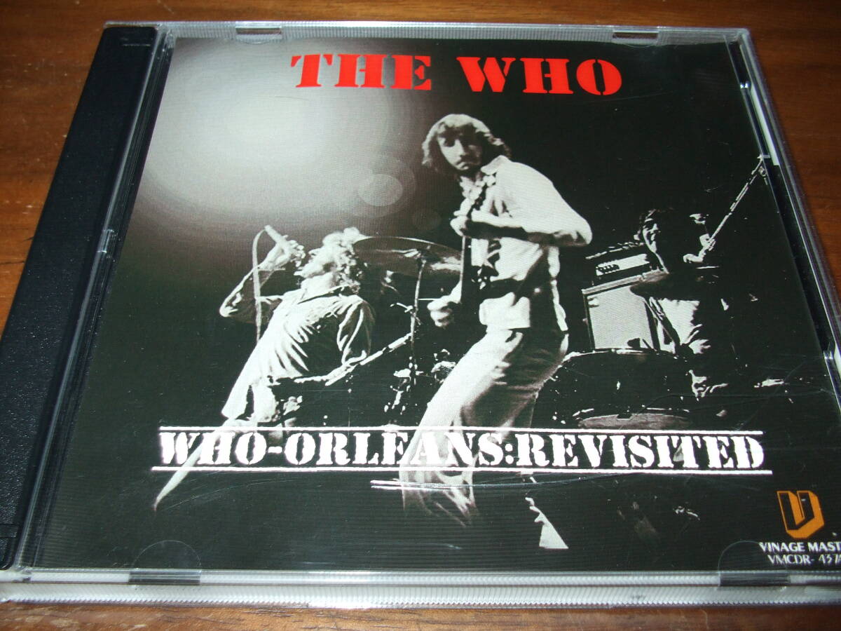 The Who《 WHO-ORLEANS REVISITED 71 Soundboard Recording 》★ライブ2枚組