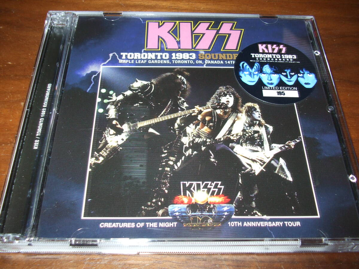 KISS《 TORONTO 83 Soundboard Recording 》★ライブ2枚組