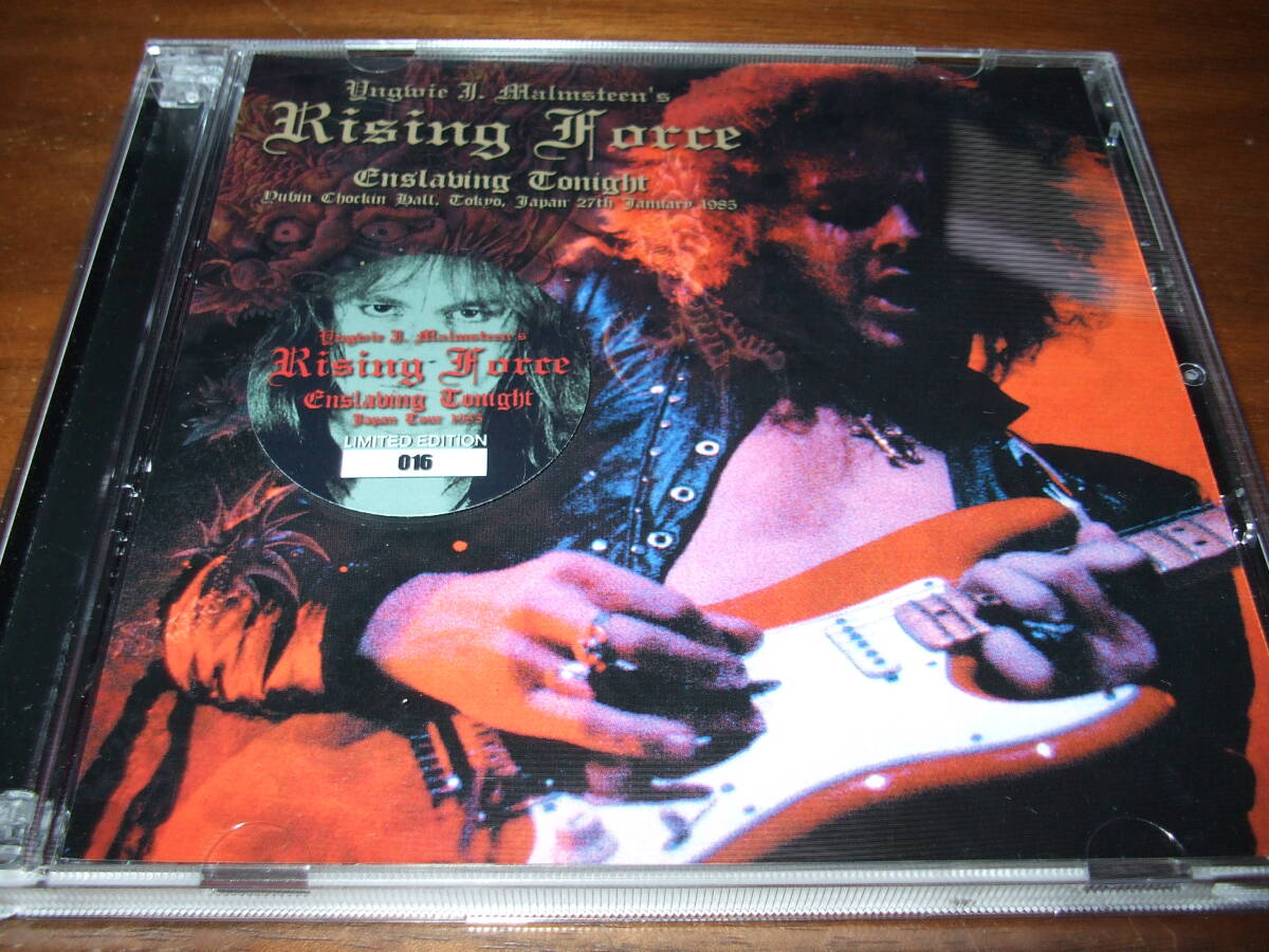 Yngwie Malmsteen《 Enslaving Tonight 》★ライブ2枚組