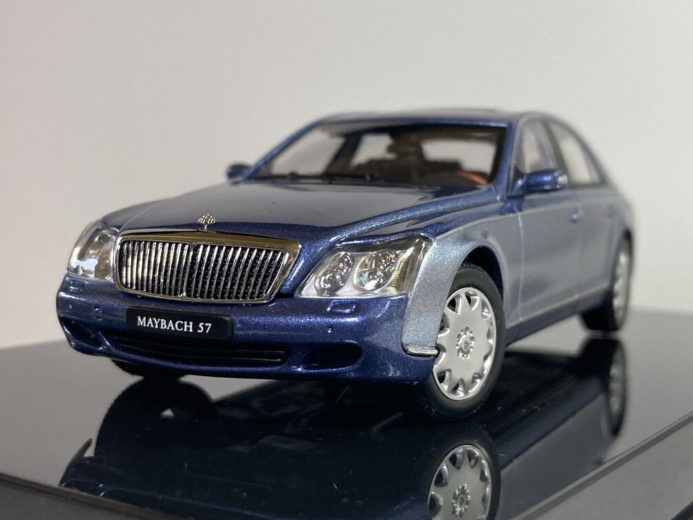 希少美品 AUTOart マイバッハ57 Yahoo!オークション - マイバッハ Maybach 57 SWB ブルー