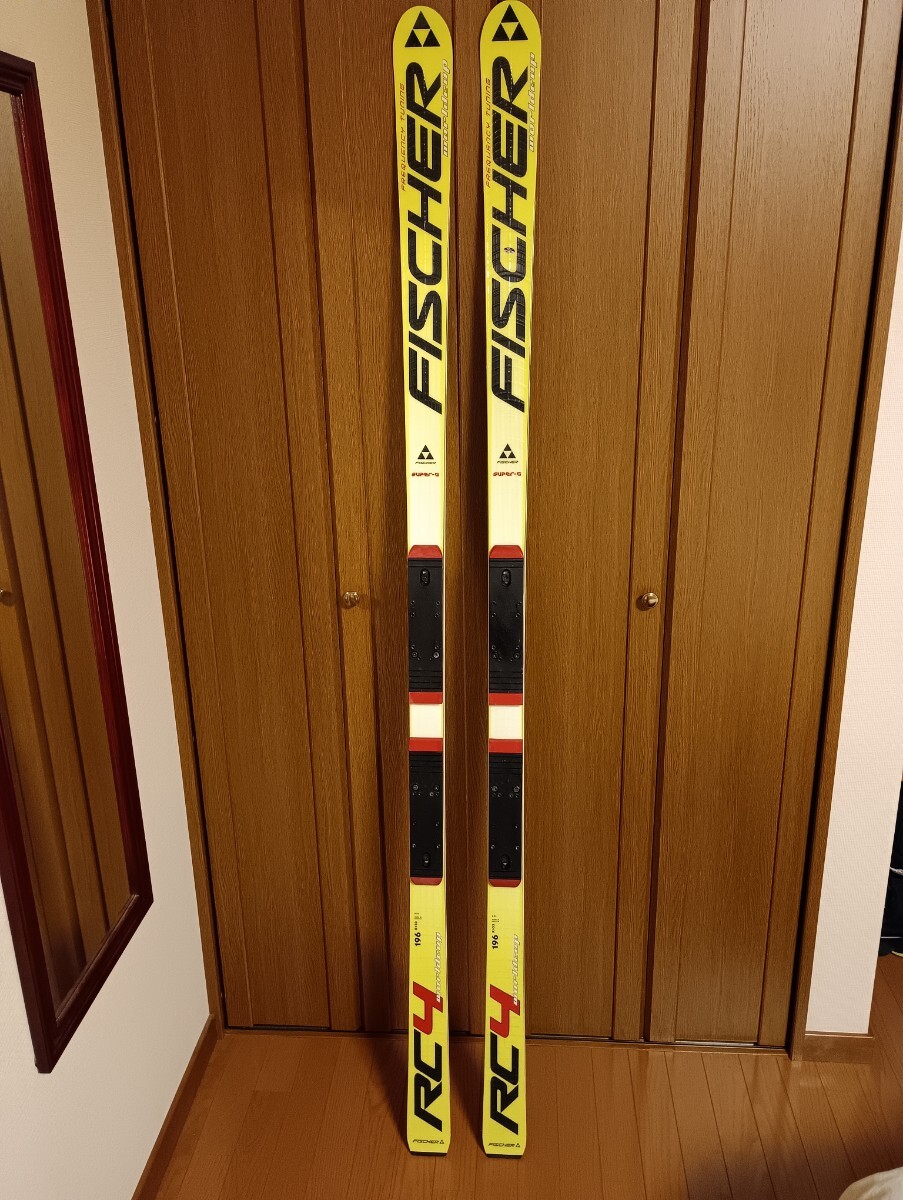 美品FISCHERフィッシャー スーパーG スキー 196cm R33