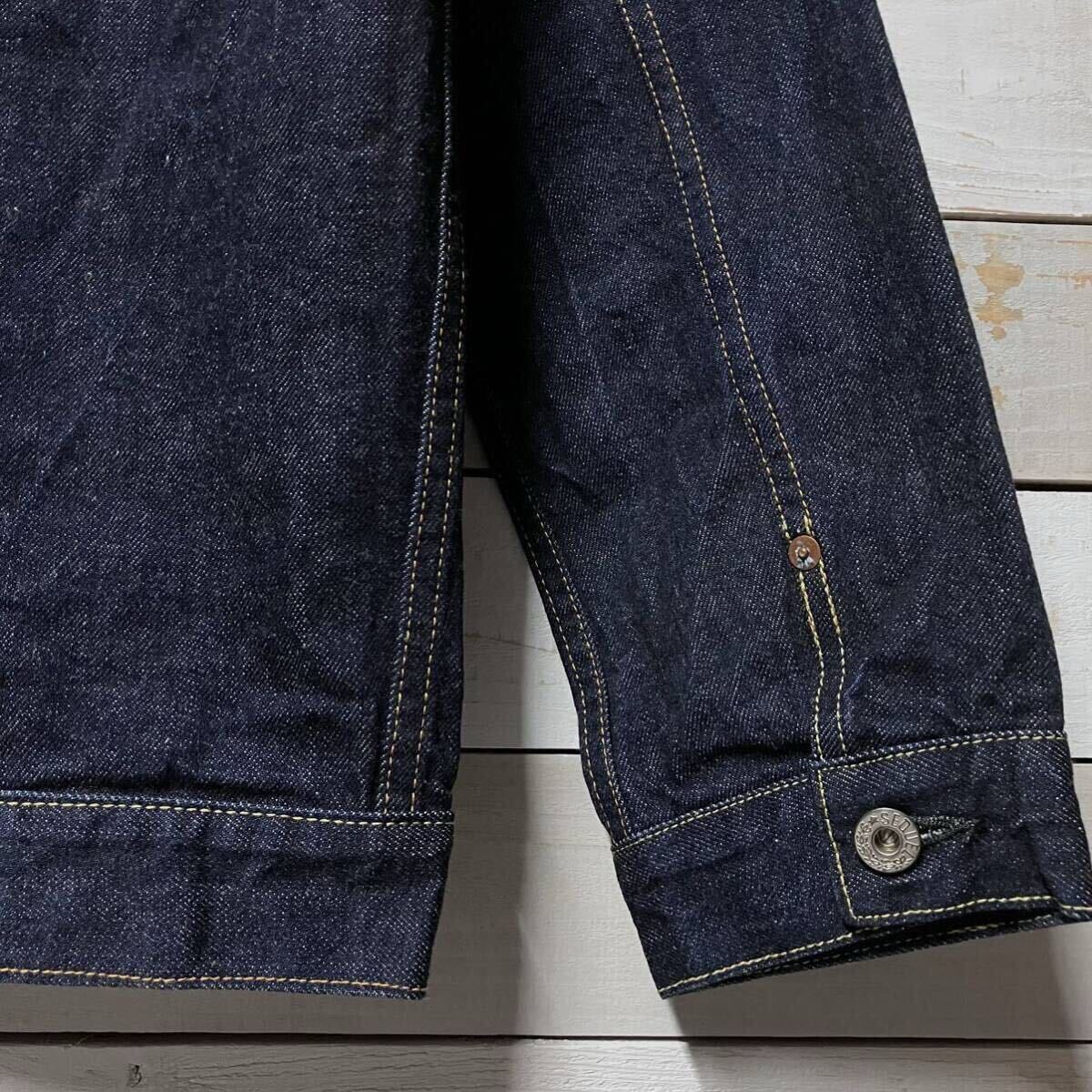 SIZE L SEQUEL DENIM JACKET INDIGO FRAGMENT DESIGN シークエル SIZE L SEQUEL DENIM JACKET INDIGO FRAGMENT DESIGN シークエル