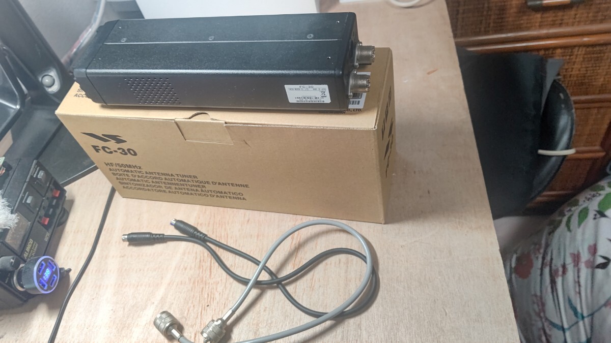 オートアンテナチューナー FC-30 Yahoo!オークション - YAESU オートアンテナチューナー FC-30