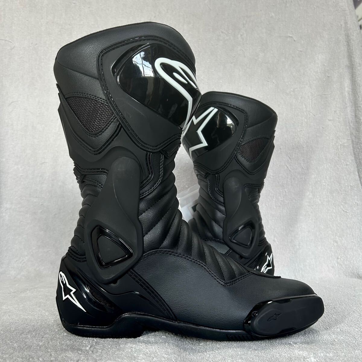 ★未使用品 alpinestars SMX-6 V2 41 アルパインスターズ レーシングブーツ 26.0cm BLACK バイク オートバイ 靴 シューズ CE規(guī)格 A61230-9