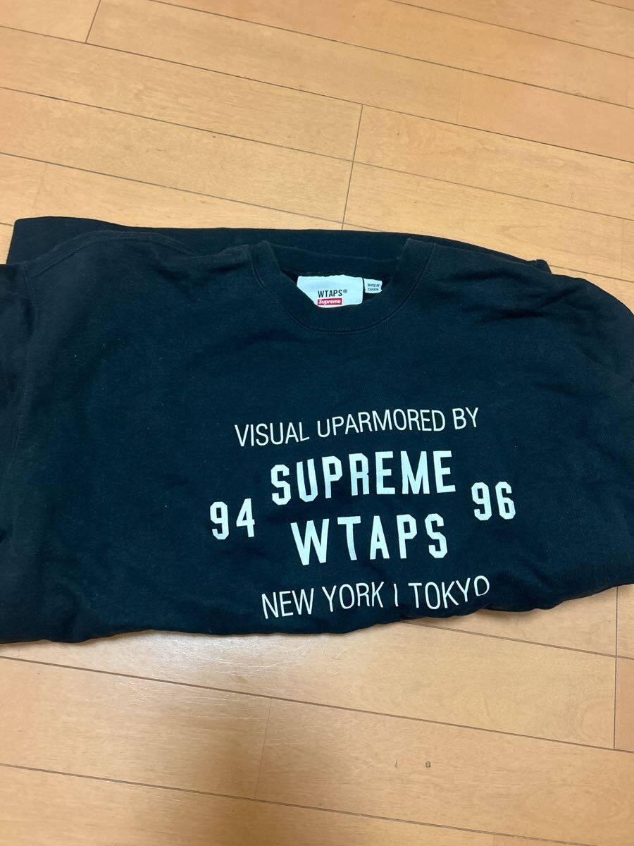 supreme wtaps crewneck シュプリーム ダブルタップス クルー supreme wtaps crewneck シュプリーム ダブルタップス クルー
