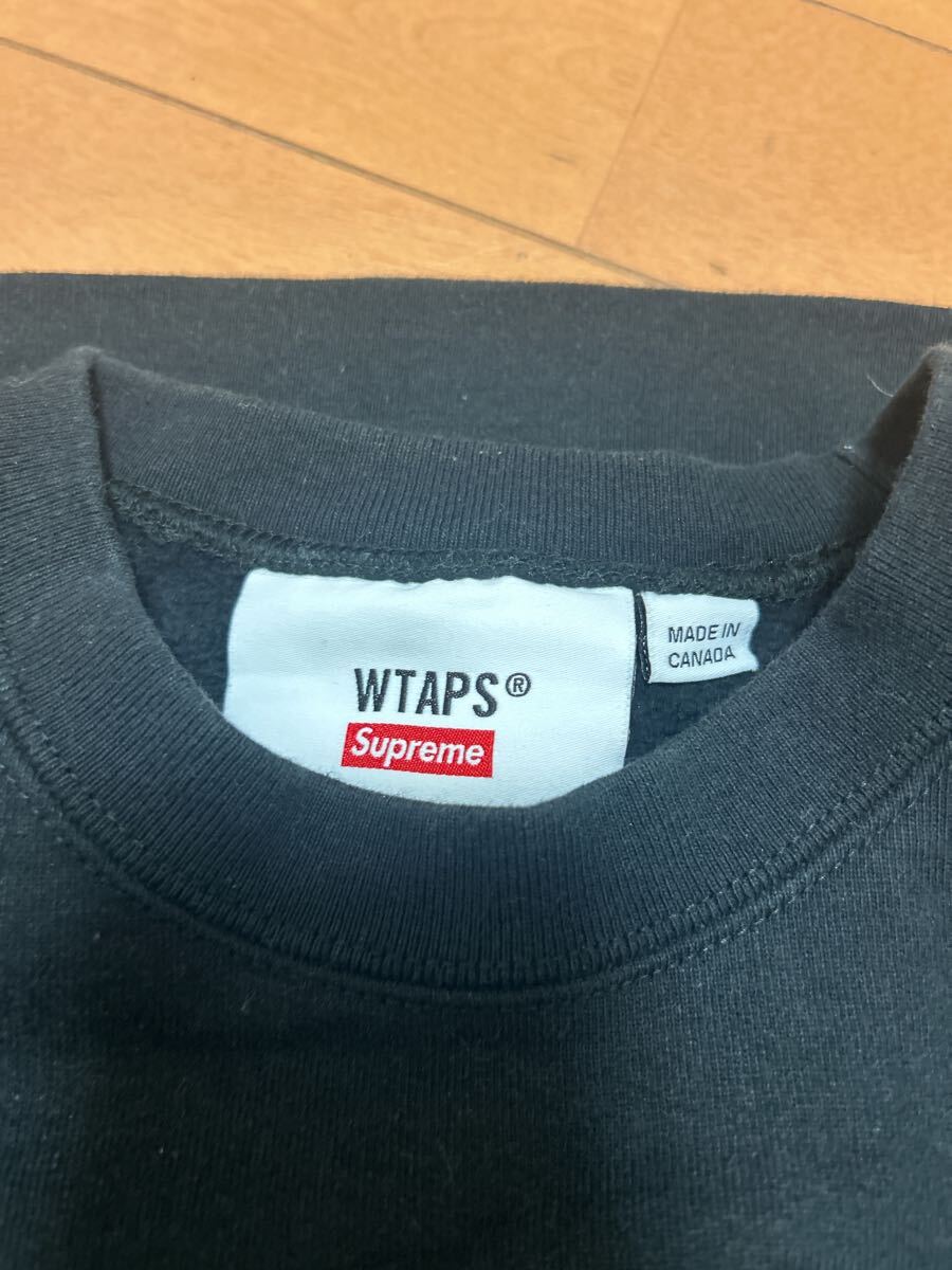 supreme wtaps crewneck シュプリーム ダブルタップス クルー supreme wtaps crewneck シュプリーム ダブルタップス クルー