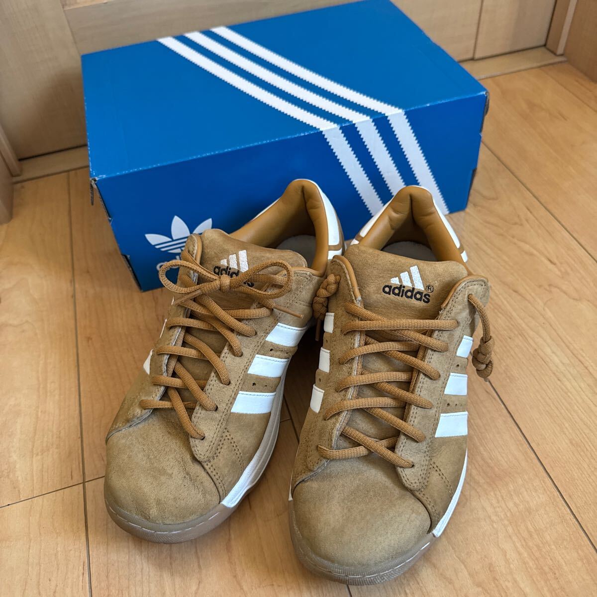 adidas アディダス スニーカーキャンパスS campus ベージュ 27.0 箱付