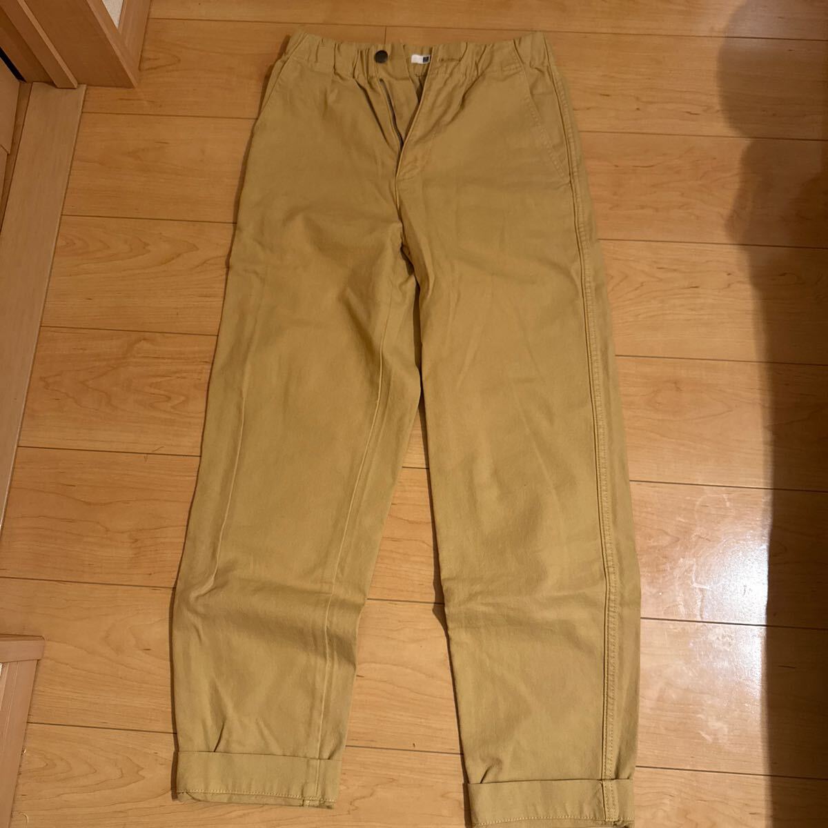 UNIQLO ユニクロ チノパン チノパンツ ベージュ W60〜66 S_画像1