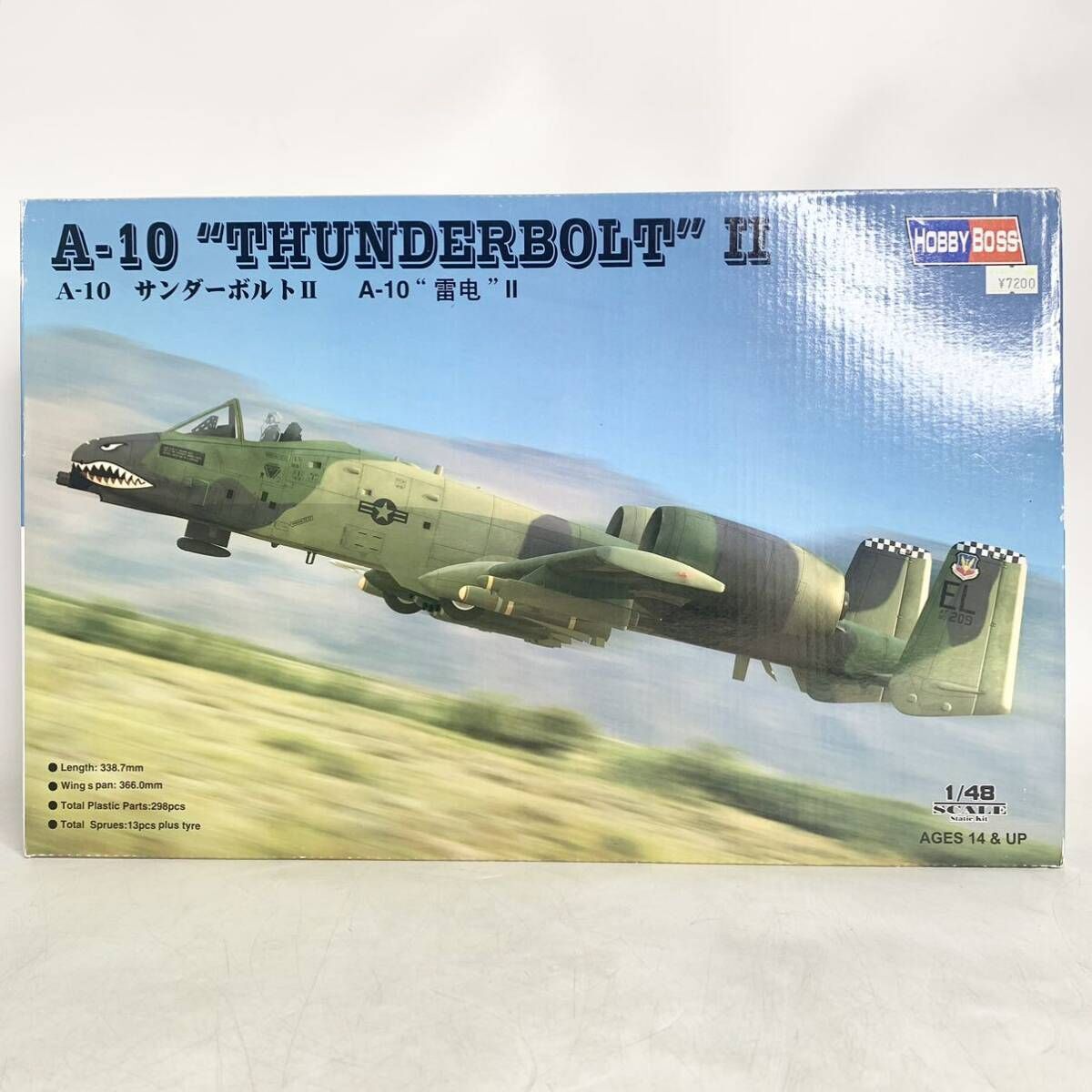  не собран хобби Boss 1/48 A-10 Thunderbolt Ⅱ THUNDERBOLT пластиковая модель HOBBY BOSS 80323