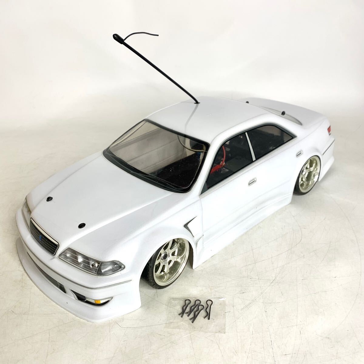HPI　トヨタ　マーク2　ドリフト　TOYOTA　MARK II　RC　ラジコン　ボディ　シャーシ　セット　ジャンク