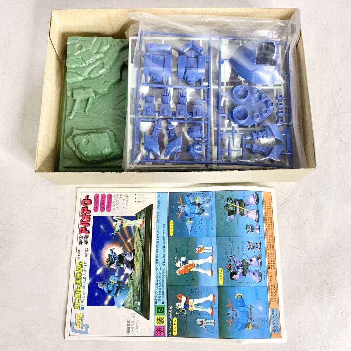 未組立 バンダイ 1/250 機動戦士ガンダム ガンダム情景模型 第42 未組立 バンダイ 1/250 機動戦士ガンダム ガンダム情景模型 第42