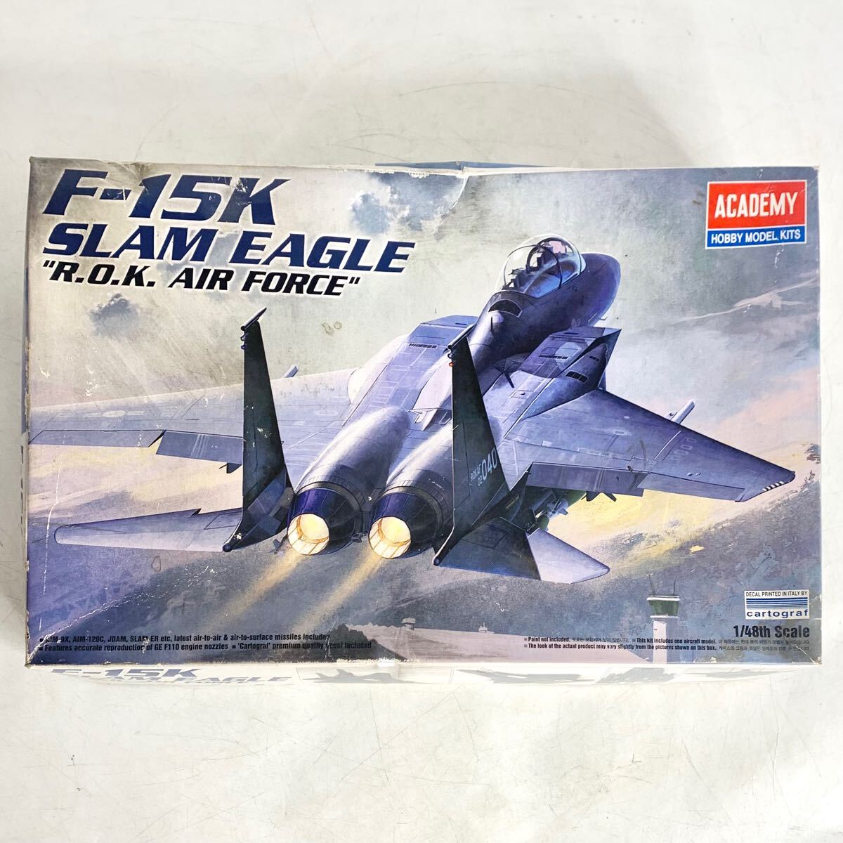 未組立 アカデミー 1/48 韓国空軍 F-15K スラムイーグル SLAM EAGLE プラモデル ACADEMY 12213